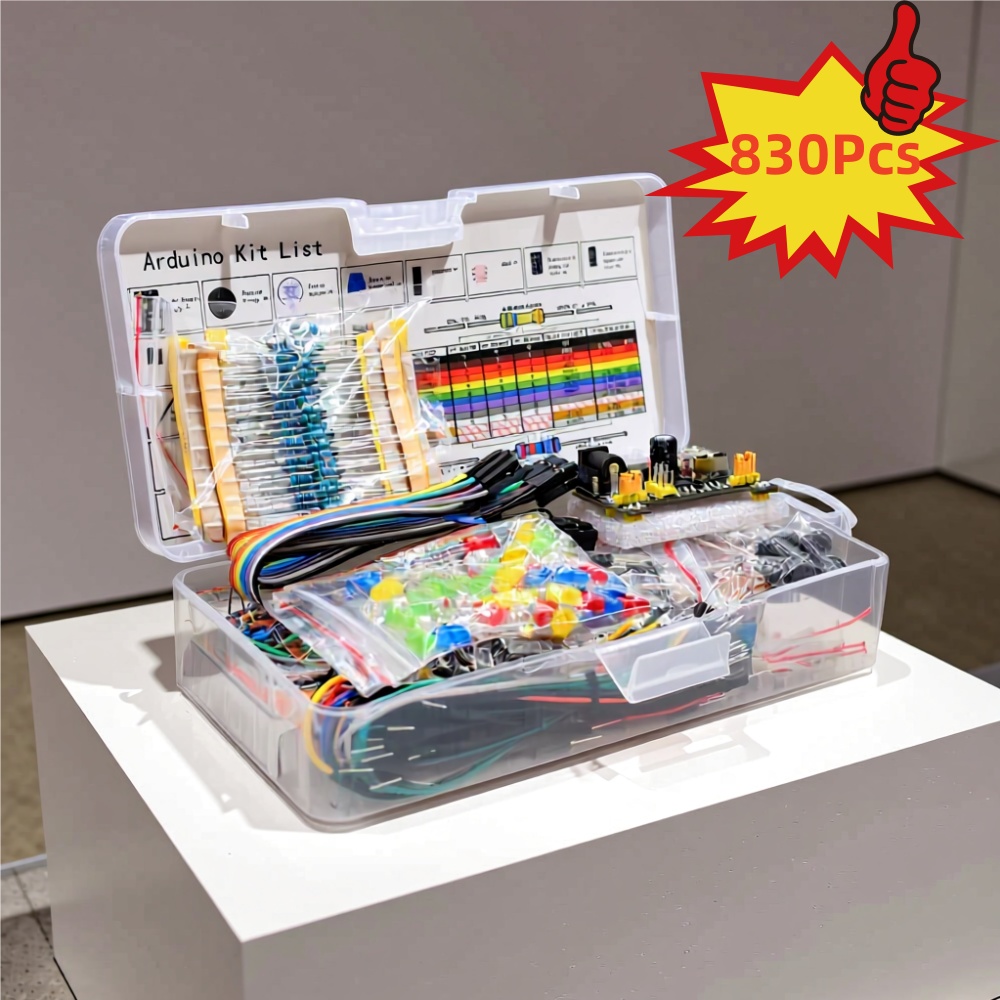 Esp32 Smart Home Kit - Electronic Components Electrolytic Capacitor Resistor led