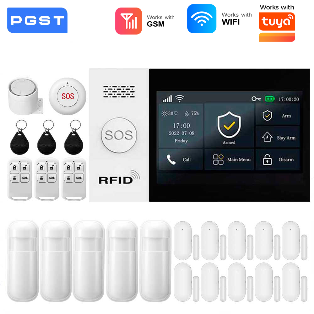 2.4G WIFI Smart GSM Alarm Syst - Smart Home Automation Kit recension och pris