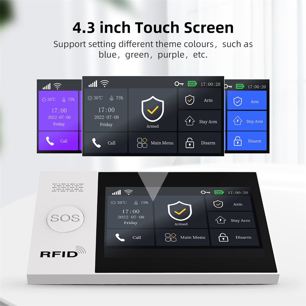 2.4G WIFI Smart GSM Alarm Syst - Smart Home Automation Kit recension och pris