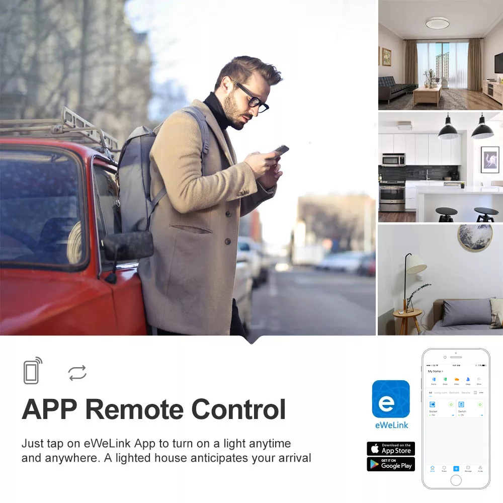Itead SONOFF Basic R2 Mini DIY - Smart Light Switch Wifi recension och pris