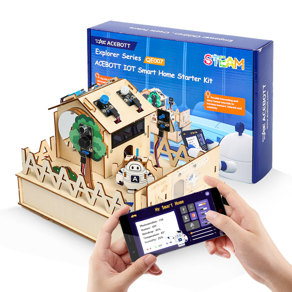 ACEBOTT Smart Home STEM STEAM  - Esp32 Smart Home Kit recension och pris