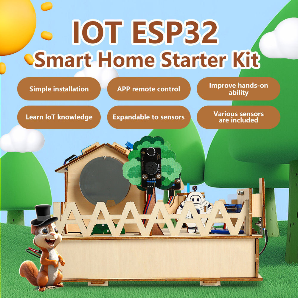 ACEBOTT Smart Home STEM STEAM  - Esp32 Smart Home Kit recension och pris