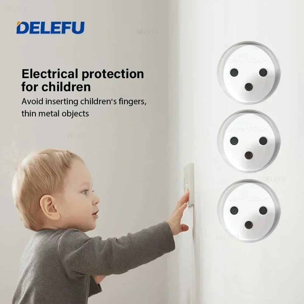 DELEFU Black Retardant PC Isra - Smart Light Switch Wifi recension och pris