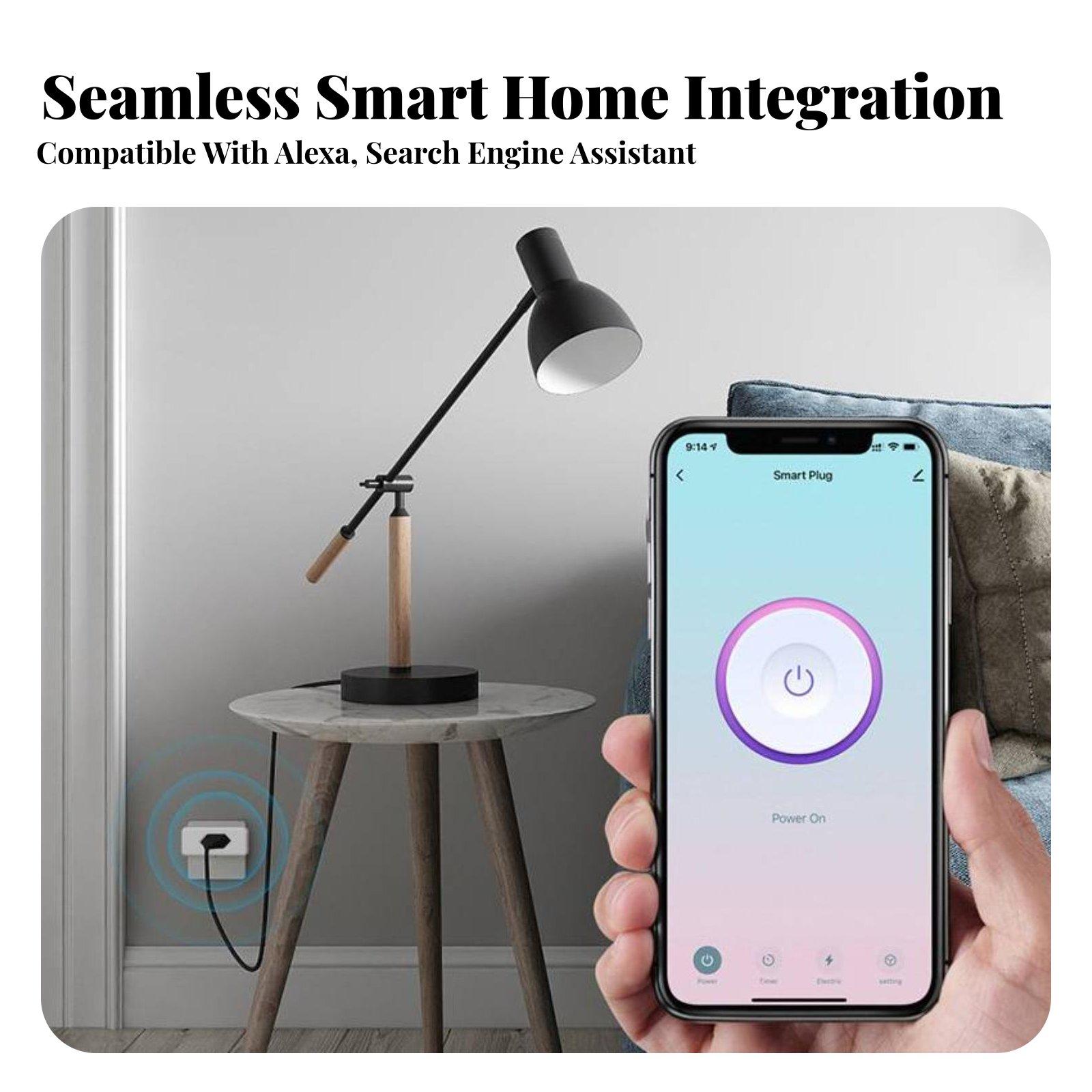 Smart Outlet Wifi Socket with  - Wifi Smart Plug recension och pris