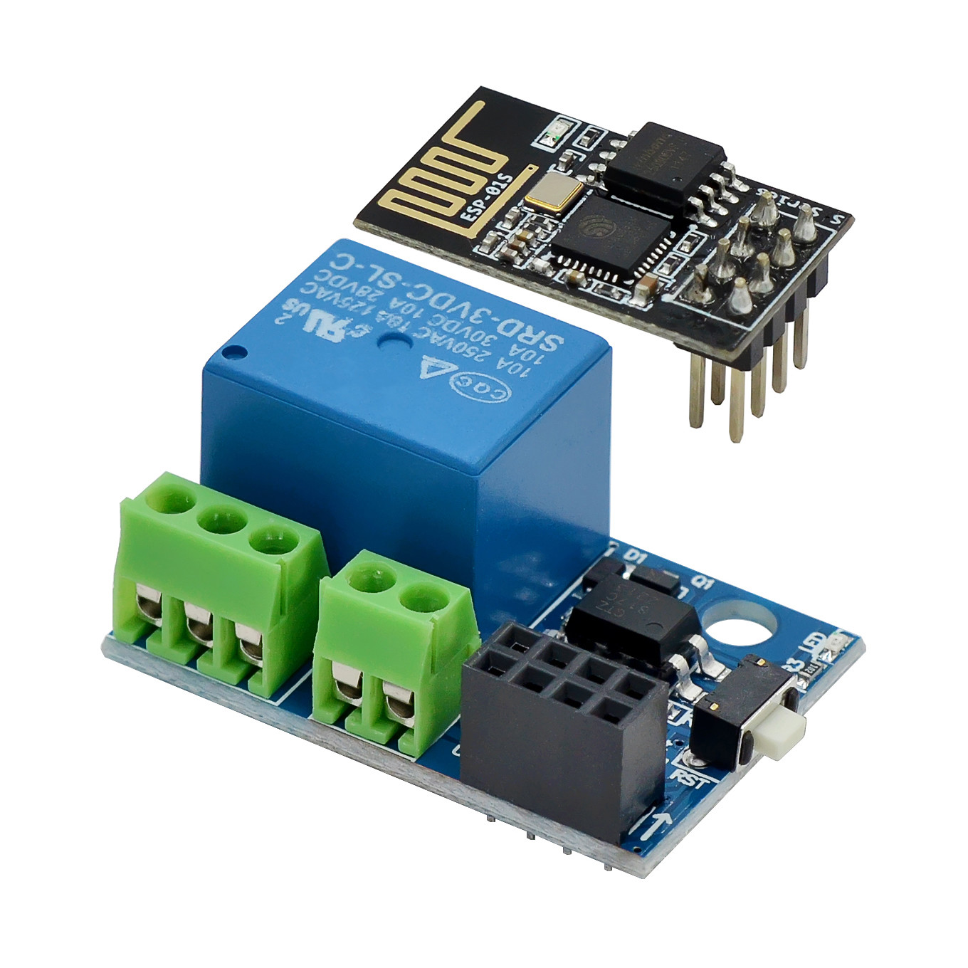 ESP-01S WiFi Relay Module 5V 1 - Esp32 Smart Home Kit recension och pris