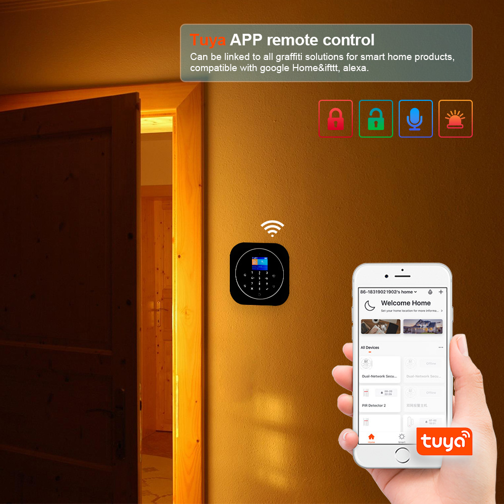 KERUI G12 Wireless Tuya Home A - Smart Home Automation Kit recension och pris