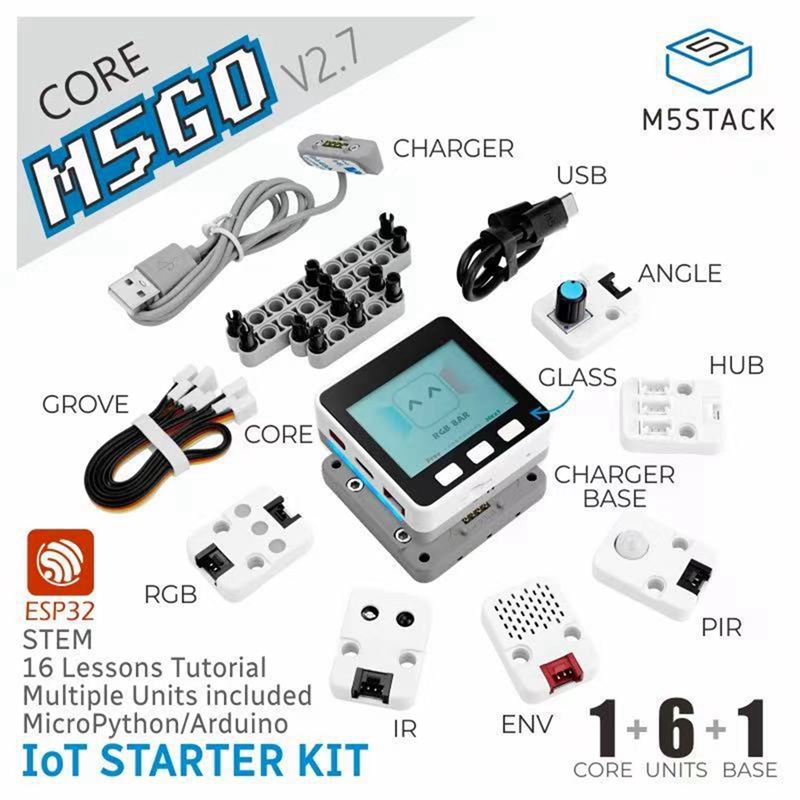 M5GO IoT Kit V2.7 IoT Beginner - Iot Kit Beginner recension och pris