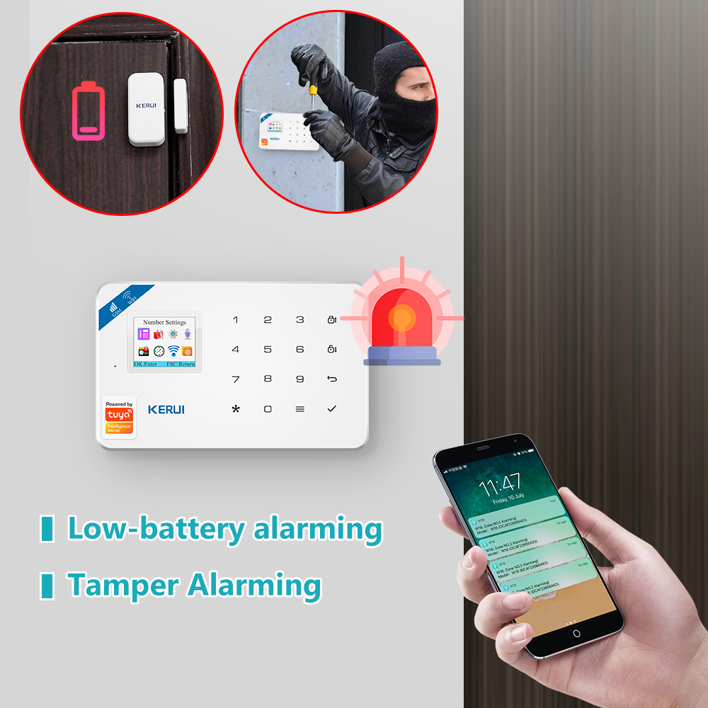 KERUI W181 Alarm System Secutr - Smart Home Automation Kit recension och pris
