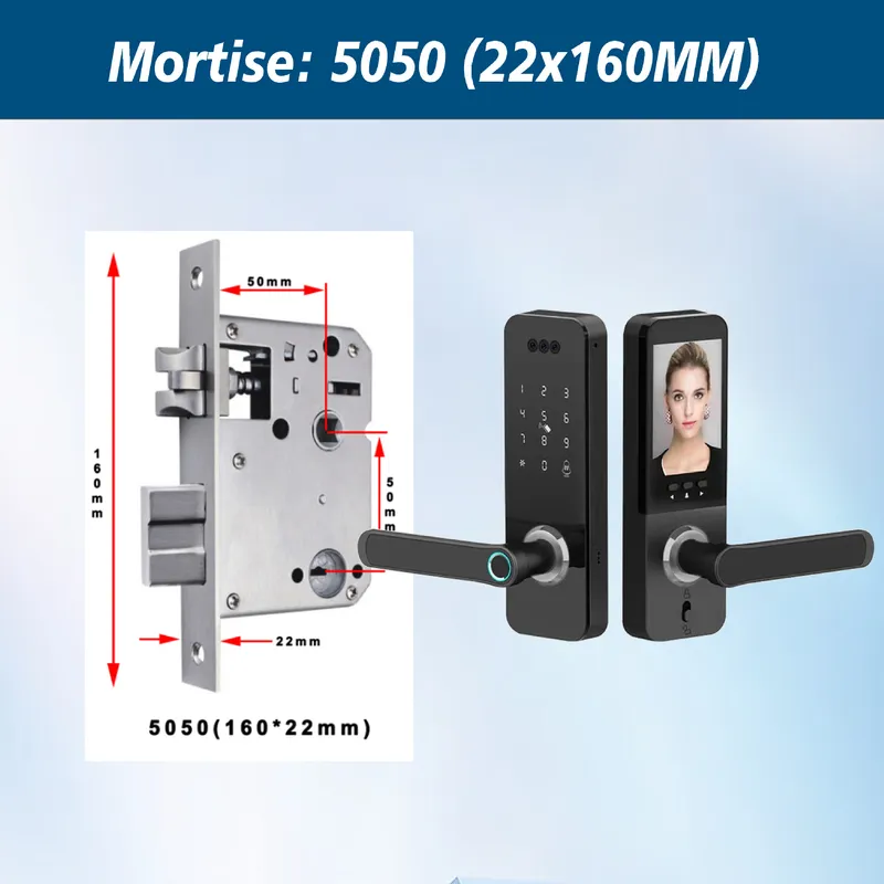 Household Facial Recognition L - Smart Door Lock Wifi recension och pris