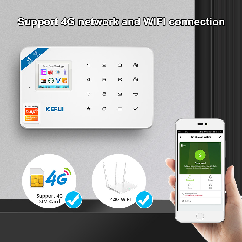 KERUI Security Alarm System Ki - Smart Home Automation Kit recension och pris