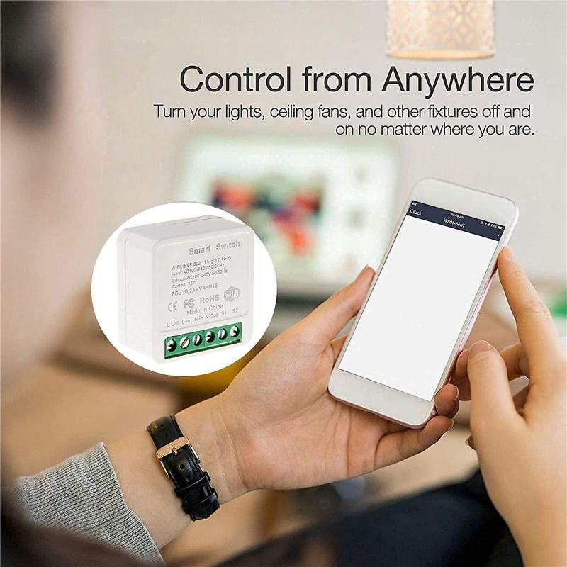10X Mini Smart Wifi Relay Swit - Smart Light Switch Wifi recension och pris